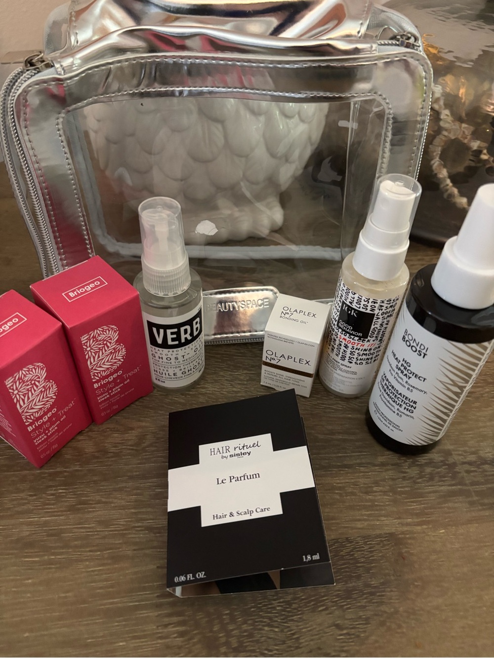 BeautySpace Travel Kit with Hair Products New in box